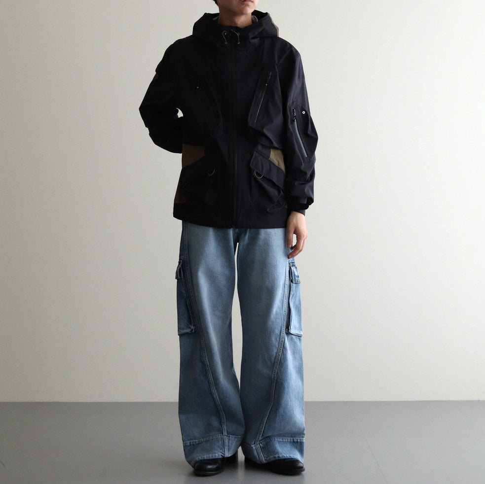 男性モデル(ハラ):172cm 58kg 着用サイズ:2
