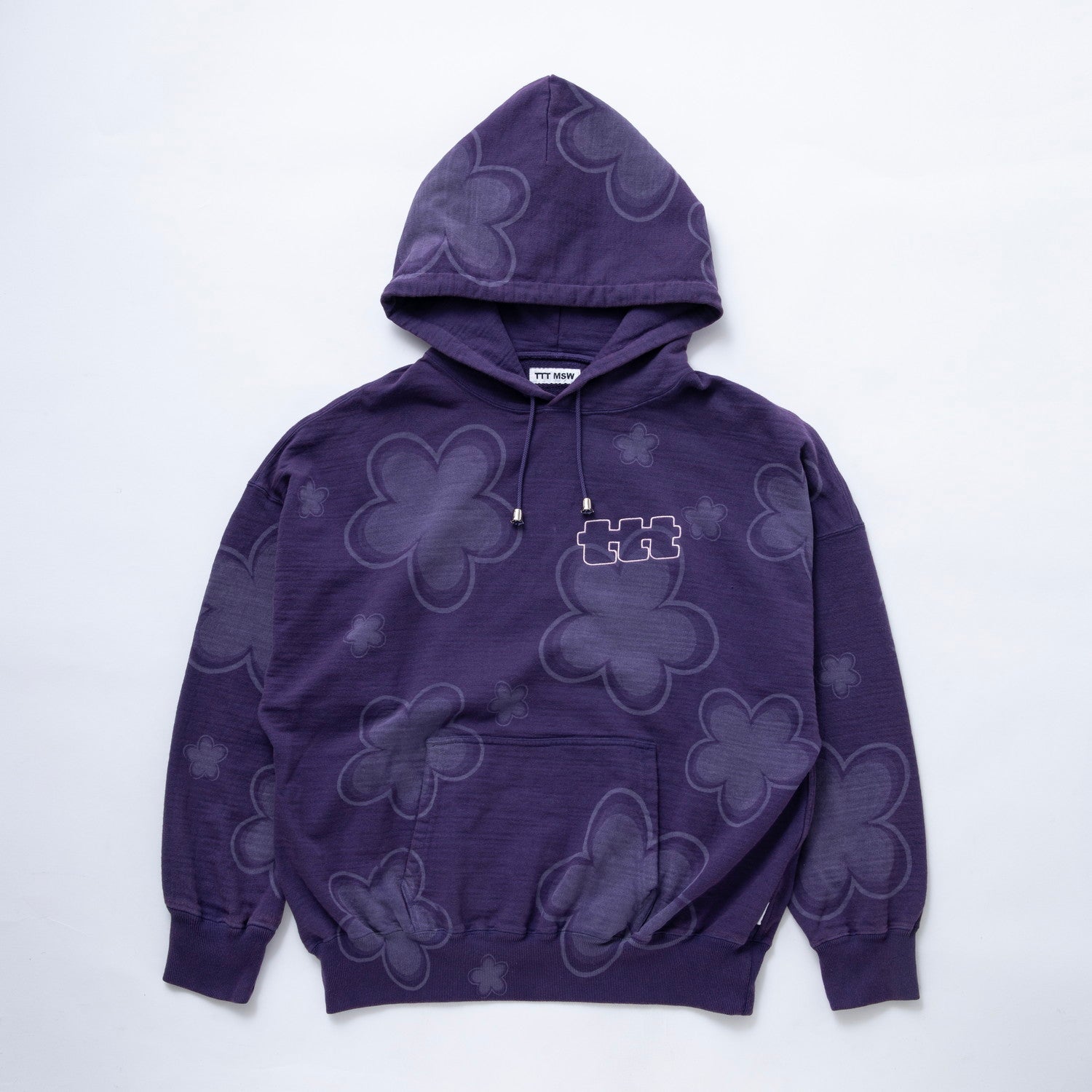 Flower hoodie #PURPLE [TTT-2024SS-CT04] - TTT MSW（ティー