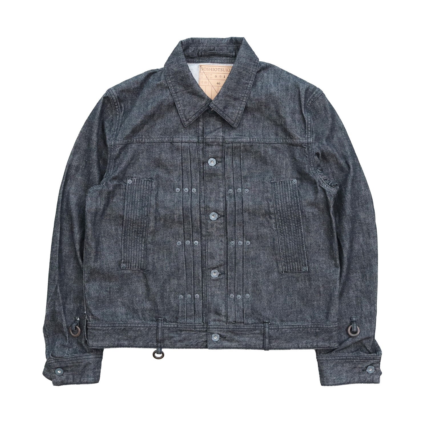 BDH DENIM JACKET #black [S24SS13DNM] – Reraise