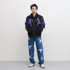 Parker Workwear Birds Pants #Washed Blue [AW23-005P]