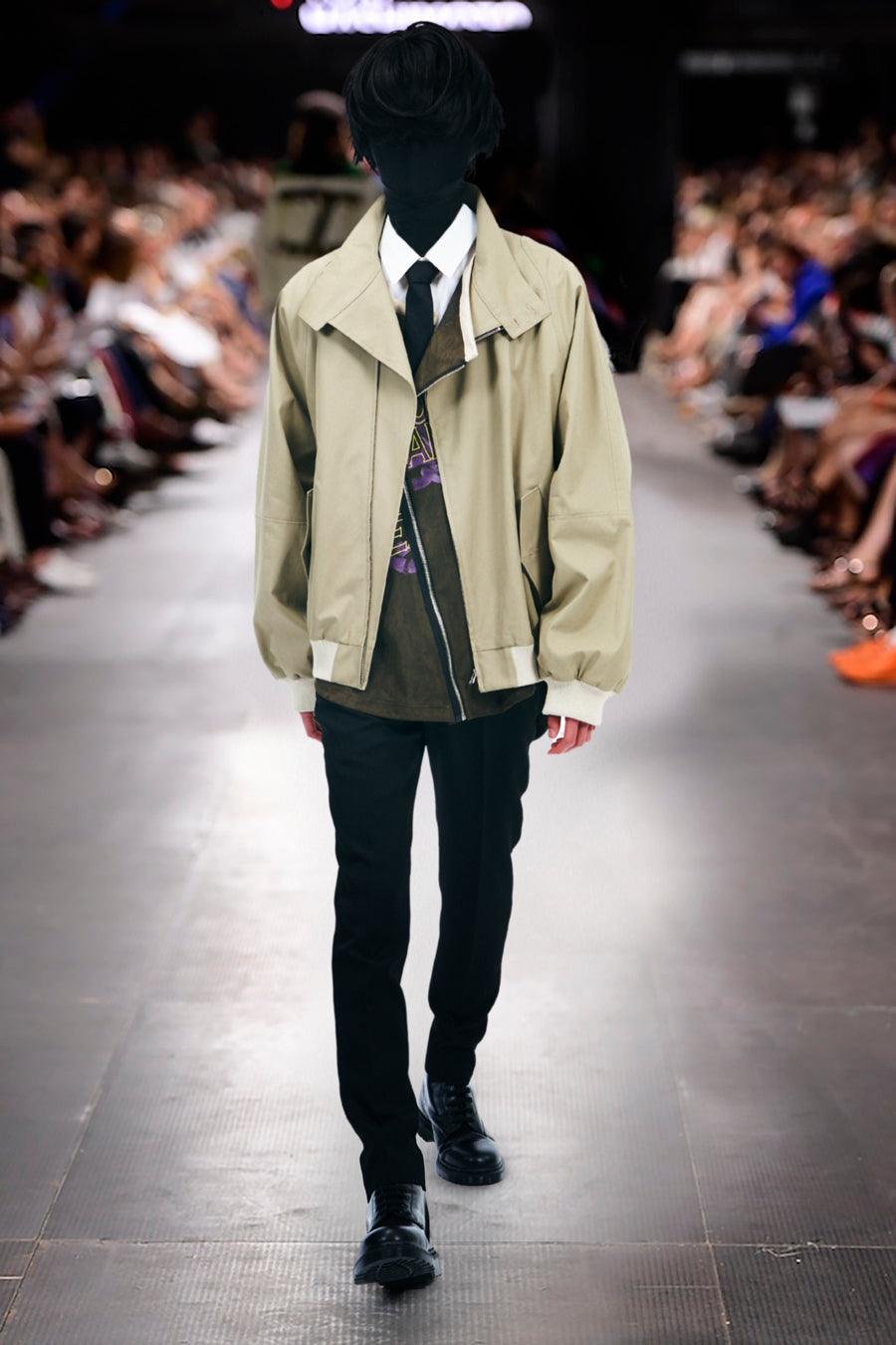 HARRINGTON JACKET #BEIGE [232-01-0304]