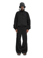TWISTED NYLON TRUCK PANTS #BLACK [241-01-0201]