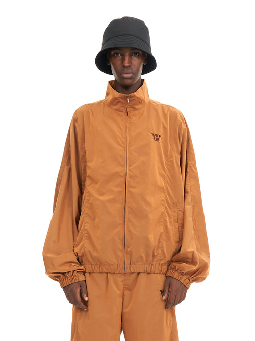 WATER REPELLENT TRUCK JACKET #BROWN [241-01-0301]