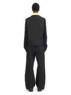 CONVERTIBLE COLLAR JACKET #BLACK [241-01-0303]