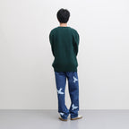 Parker Workwear Birds Pants #Washed Blue [AW23-005P]