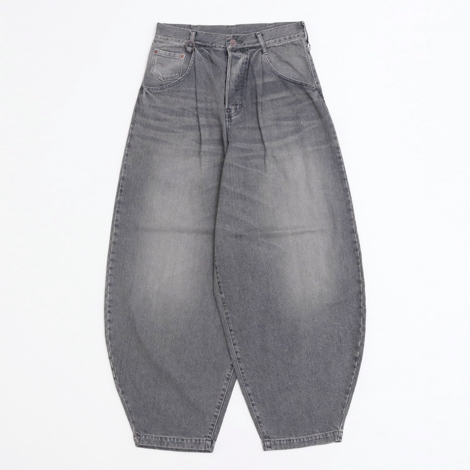 KNICKER BOCKERS DENIM (bio washed) #GREY [S23AW24DNM-WSH]