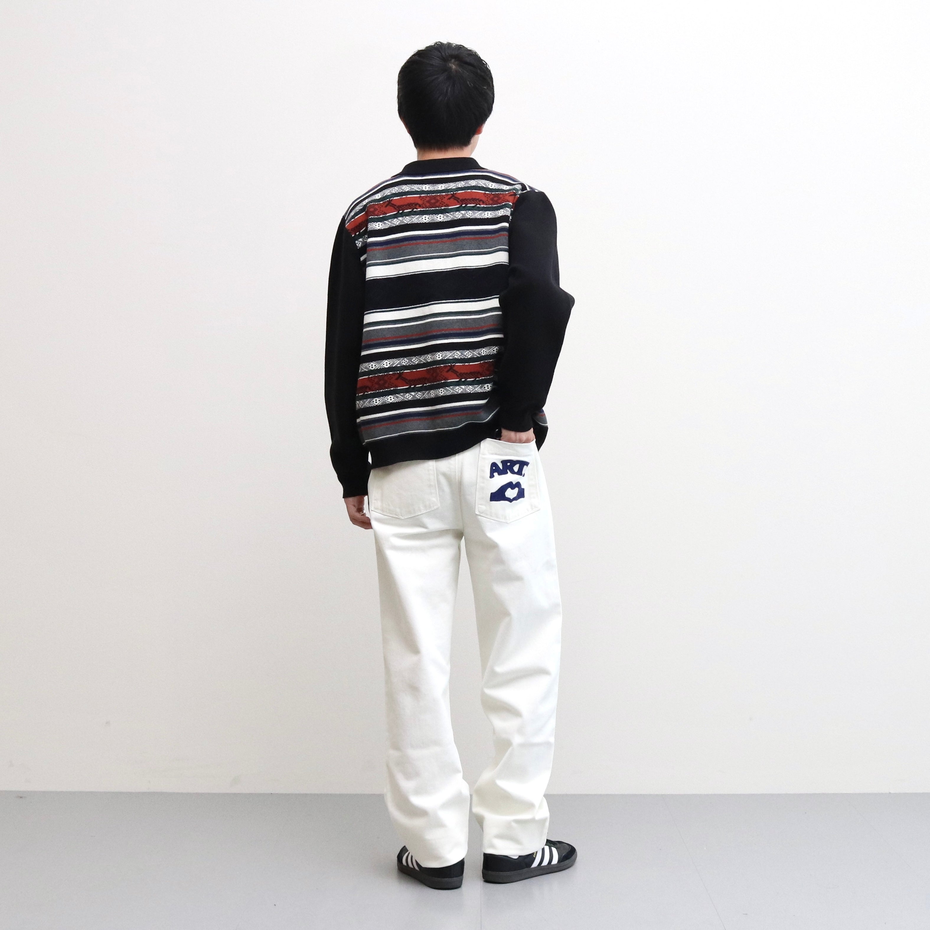 Paul Pocket Logo Pants #Cream [AW23-068P]