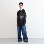 【訳あり】RAGLAN SLEEVE SHIRTS #BLACK [232-01-0101]