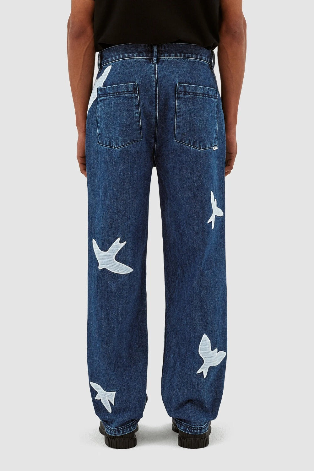 Parker Workwear Birds Pants #Washed Blue [AW23-005P]