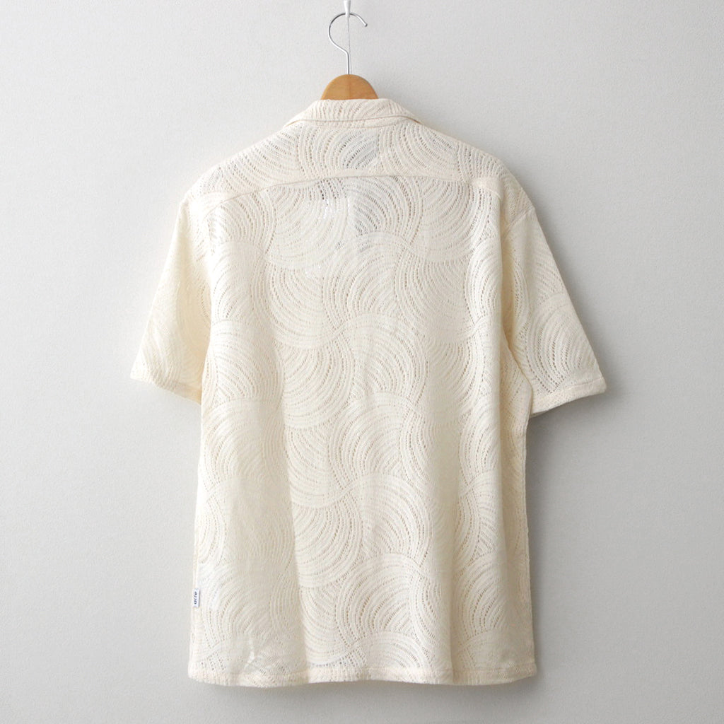Circle Croche Shirt #Cream [SS24-116S]