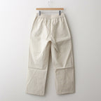 Curve Zipper Track Pants #Cream/Navy [SS24-056P]