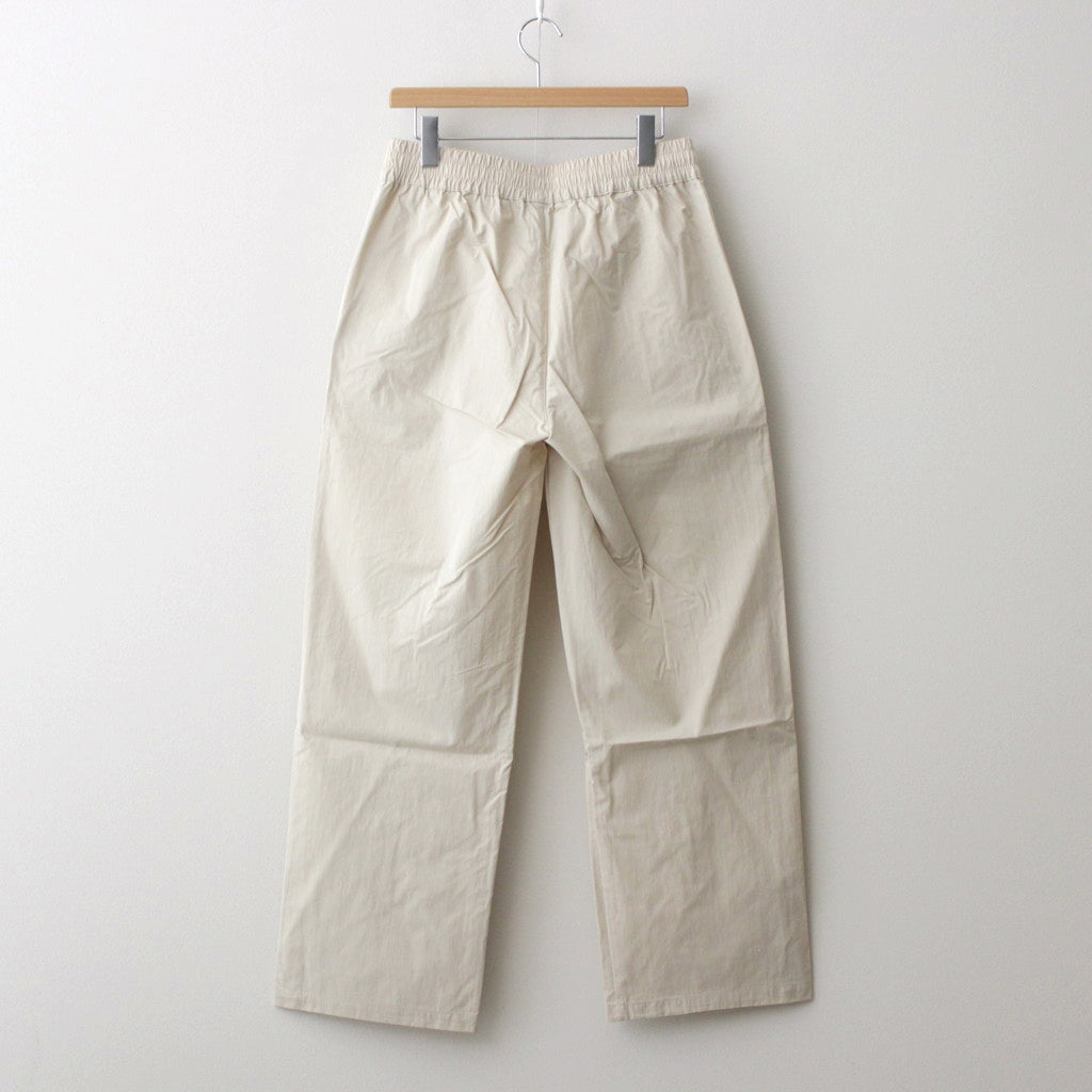 Curve Zipper Track Pants #Cream/Navy [SS24-056P]