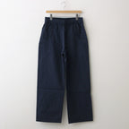 Curve Zipper Track Pants #Navy [SS24-056P]