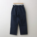 Curve Zipper Track Pants #Navy [SS24-056P]