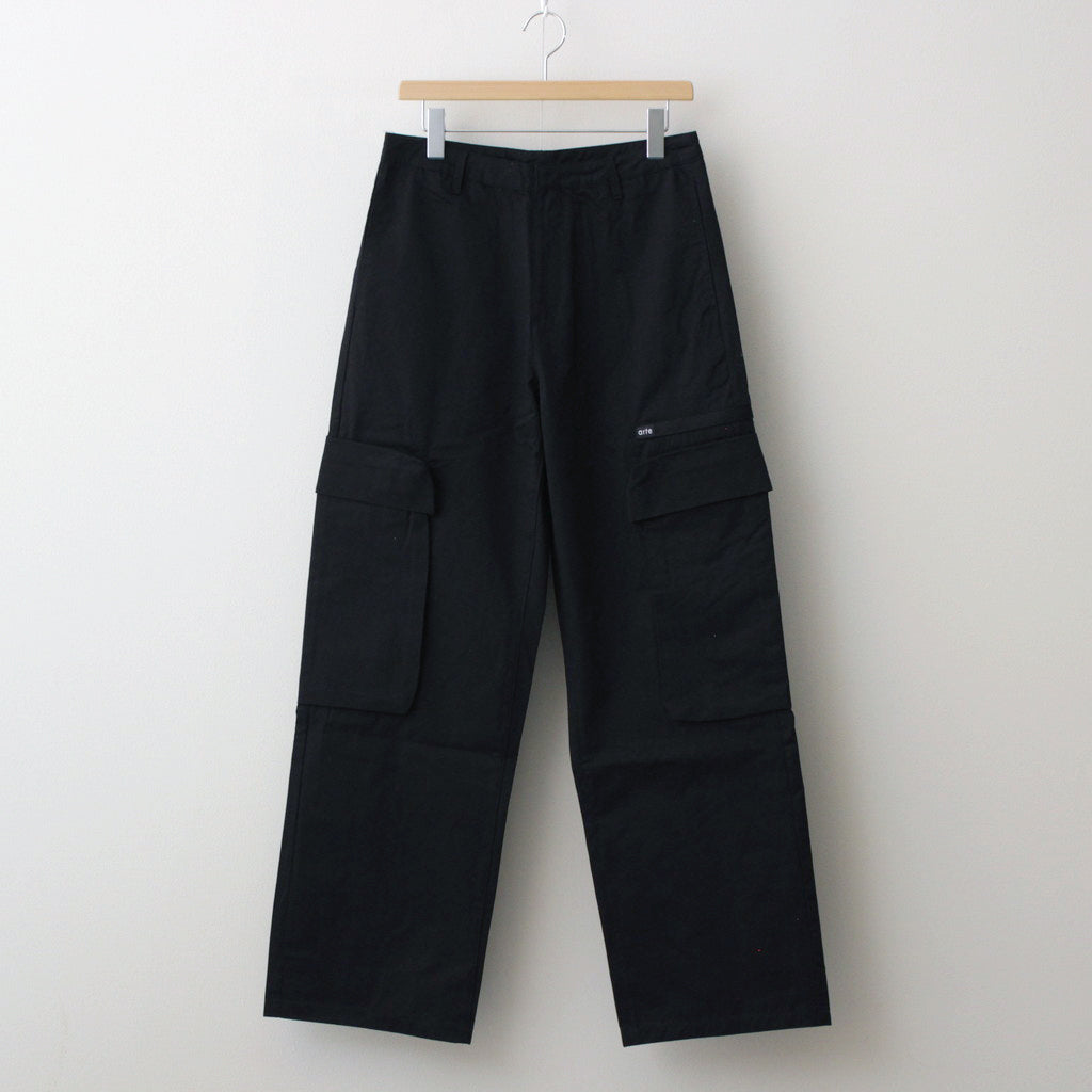 Oversize 3D Pockets Pants #Black [SS24-059P]