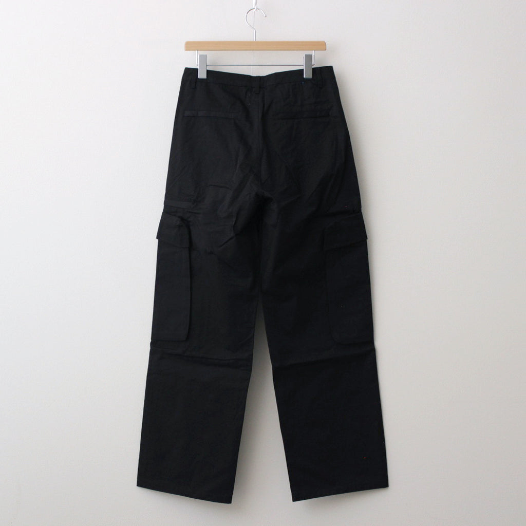 Oversize 3D Pockets Pants #Black [SS24-059P]