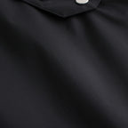 SNAP ZIPPER NYLON PANTS #Black [SHSS24012]