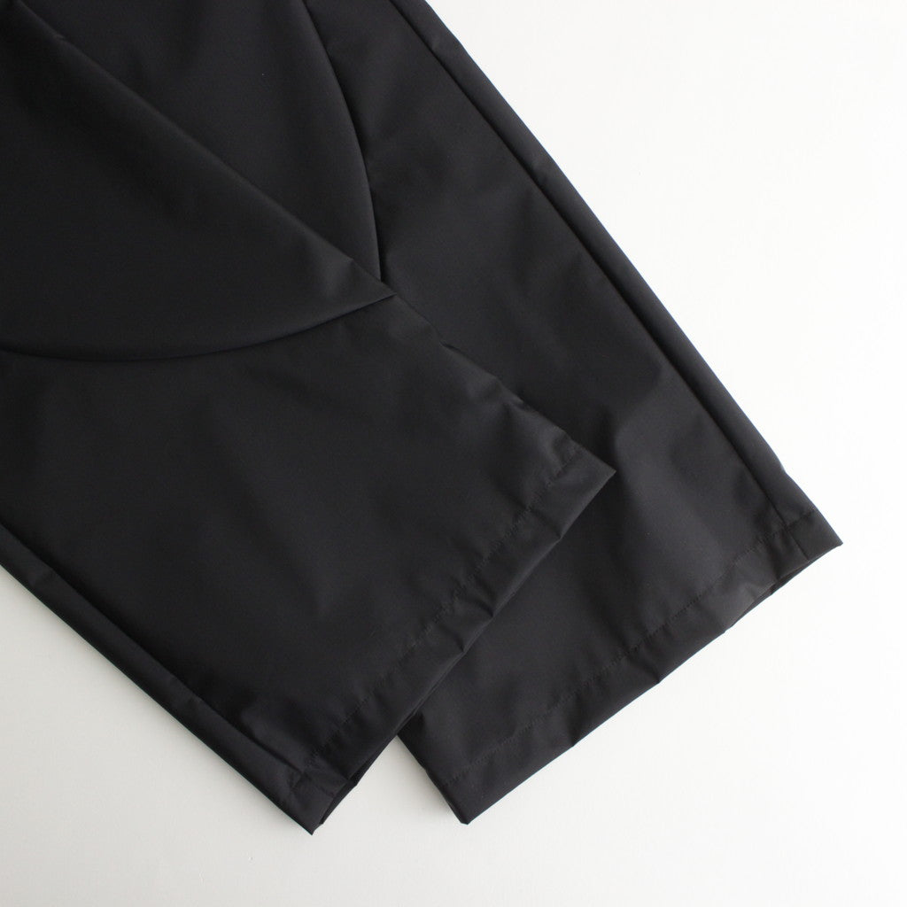 SNAP ZIPPER NYLON PANTS #Black [SHSS24012]