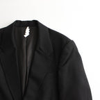 KIMONO BREASTED JACKET #black [S24SS04JKT]