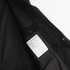 KIMONO BREASTED JACKET #black [S24SS04JKT]