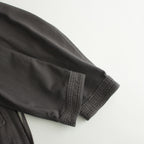 KIMONO BREASTED JACKET (cotton) #chacoal black [S24SS05JKT]