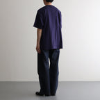 Oversized Script Logo Tee #Navy [2121214]