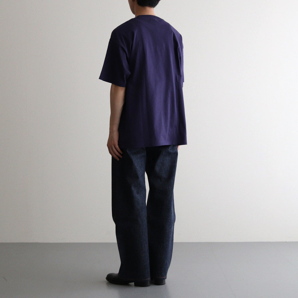 Oversized Script Logo Tee #Navy [2121214]