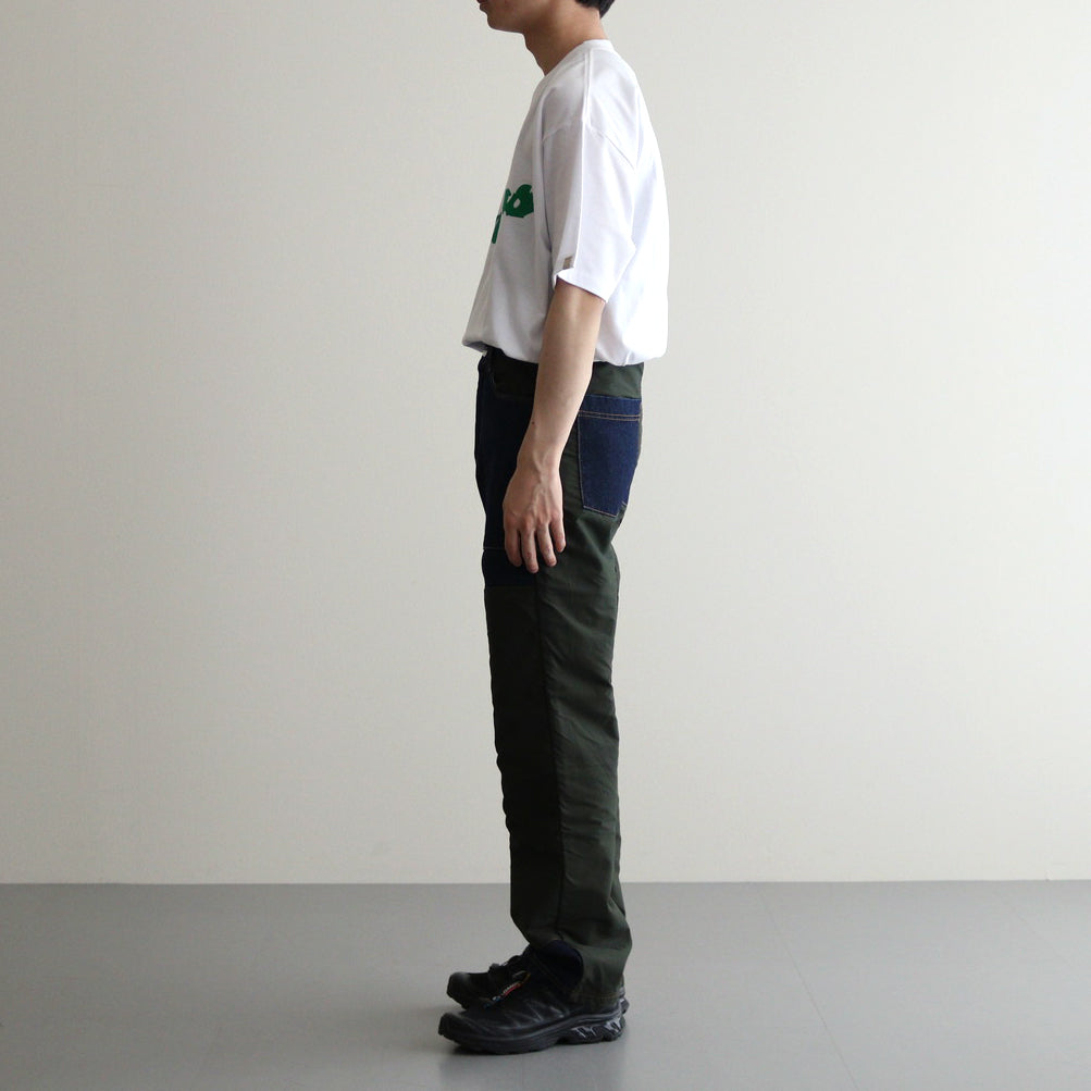 Jones Multi Pants #Denim/Green [SS24-110P]