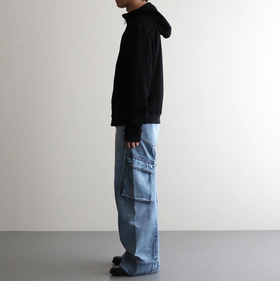 Thermal Zip Hoodie #Black [PD24SS_006_05]