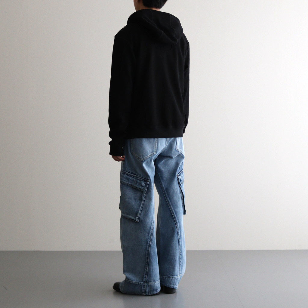 Thermal Zip Hoodie #Black [PD24SS_006_05]