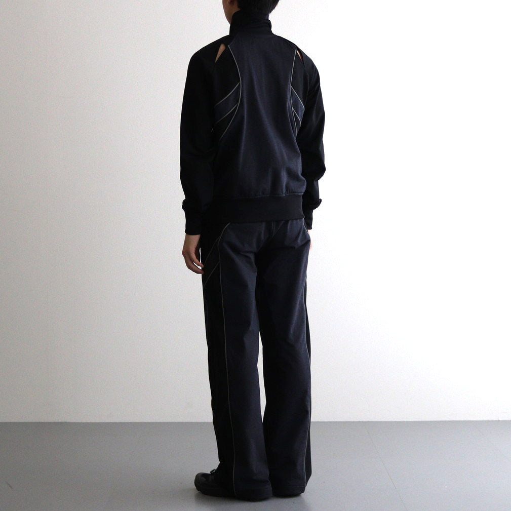 FLORES TRACK JACKET #Grey-Black [SHSS24013]