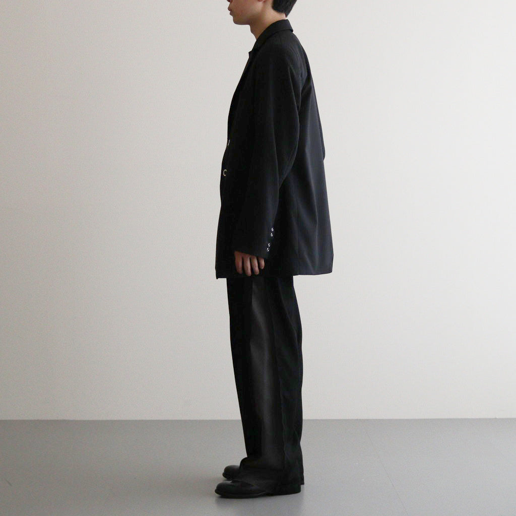 PETAL BLAZER #Stripes Black [SHSS24001]