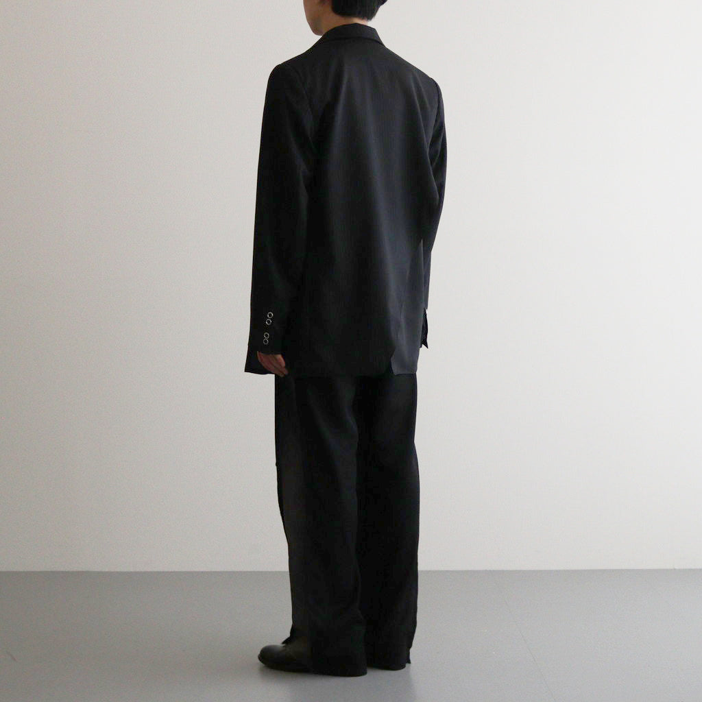 PETAL BLAZER #Stripes Black [SHSS24001]