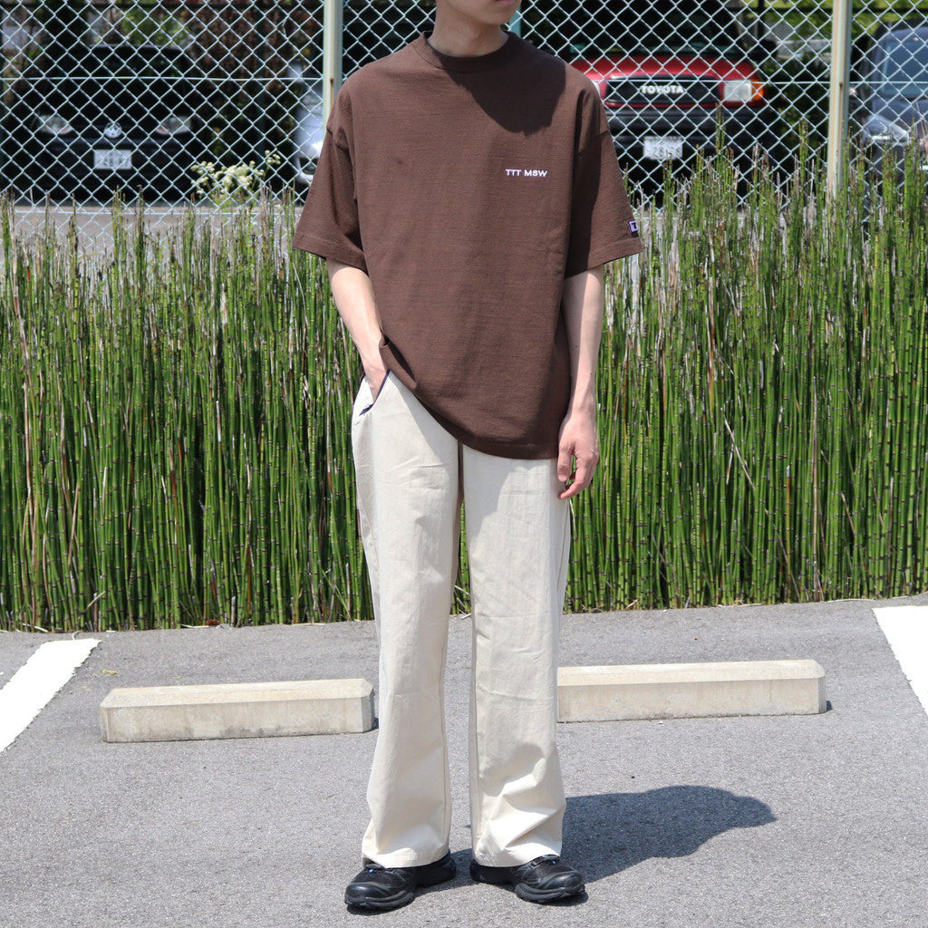 Mountain tee #BROWN [TTT-2024SS-CT13]