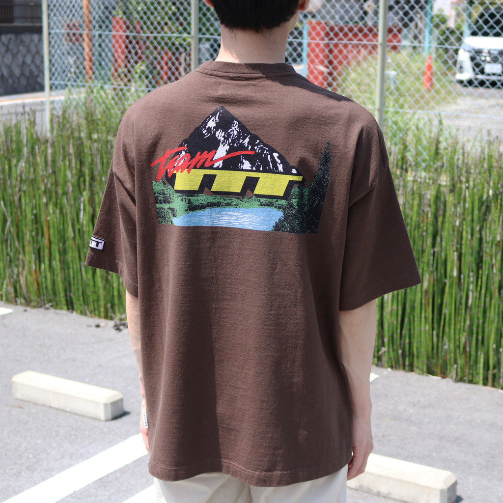 Mountain tee #BROWN [TTT-2024SS-CT13]