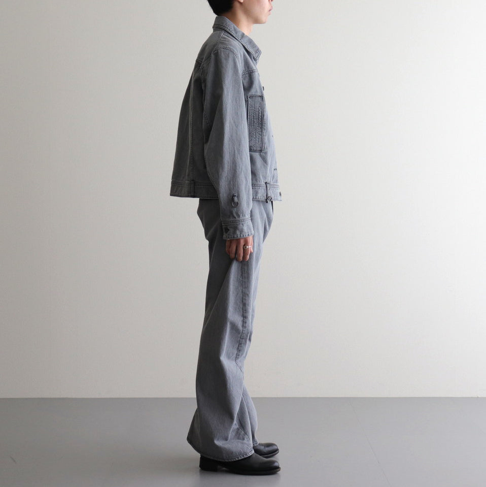 BDH DENIM JACKET (breaching) #black [S24SS13DNM-WSH]