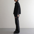 WARPED BOOT CUT DENIM #black [S24SS11DNM]