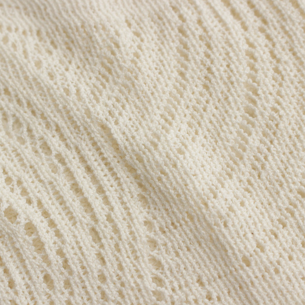 Circle Croche Shirt #Cream [SS24-116S]