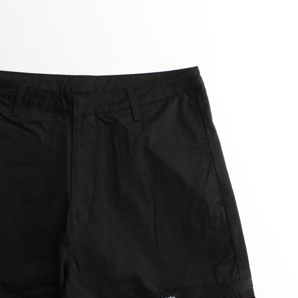 Oversize 3D Pockets Pants #Black [SS24-059P]