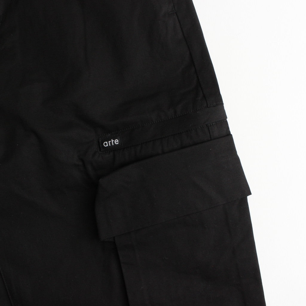 Oversize 3D Pockets Pants #Black [SS24-059P]
