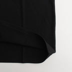 Circle Flower Back Front Print T’shirt #Black [SS24-020T]