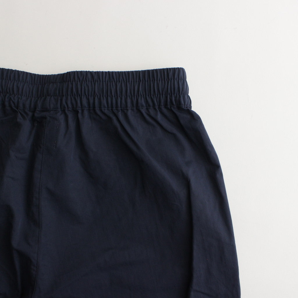 Curve Zipper Track Pants #Navy [SS24-056P]