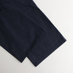 Curve Zipper Track Pants #Navy [SS24-056P]