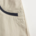 Curve Zipper Track Pants #Cream/Navy [SS24-056P]