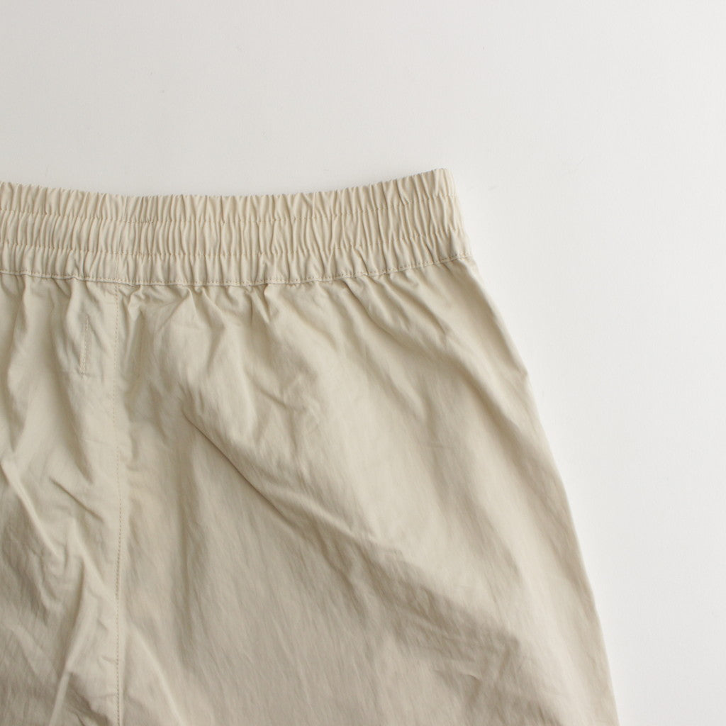 Curve Zipper Track Pants #Cream/Navy [SS24-056P]