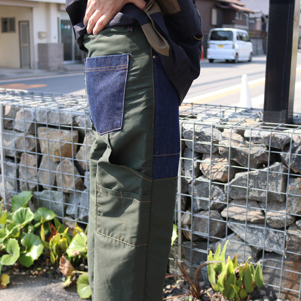Jones Multi Pants #Denim/Green [SS24-110P]