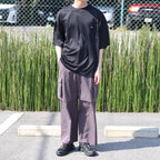 Mesh tee #BLACK [TTT-2024SS-CT01]