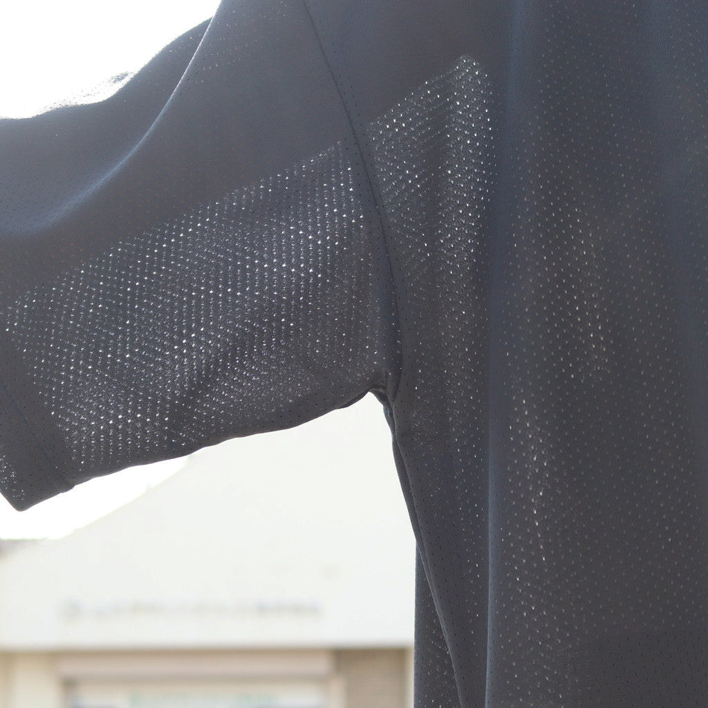 Mesh tee #BLACK [TTT-2024SS-CT01]