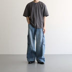 TWISTED DENIM CARGO #INDIGO [241-01-0203]