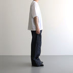 Y NECK T-SHIRTS #WHITE [TS-01-0001]
